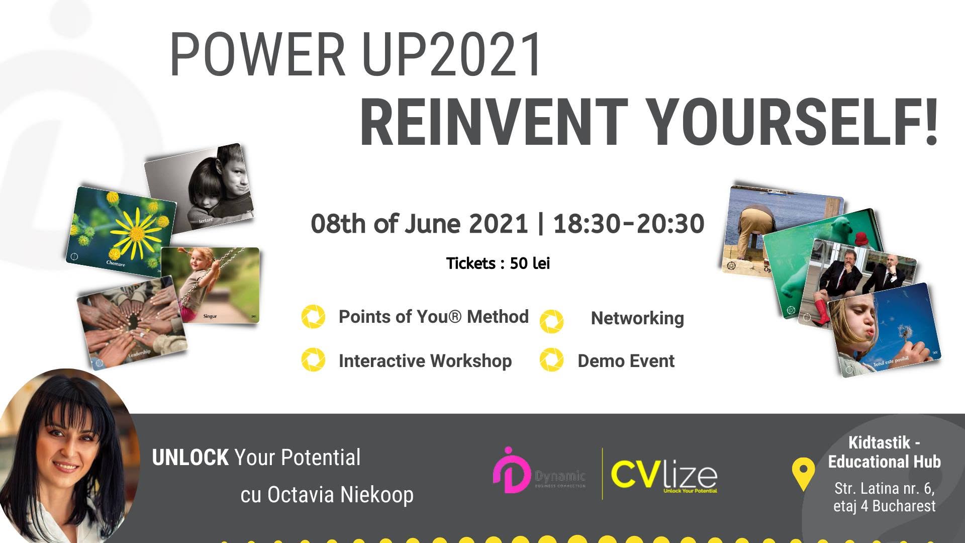 Power up 2021 - Reinvent Yourself!