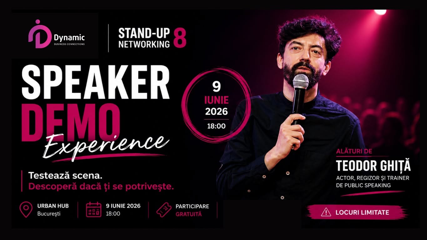 Stand-Up Networking Speaker Demo Experience