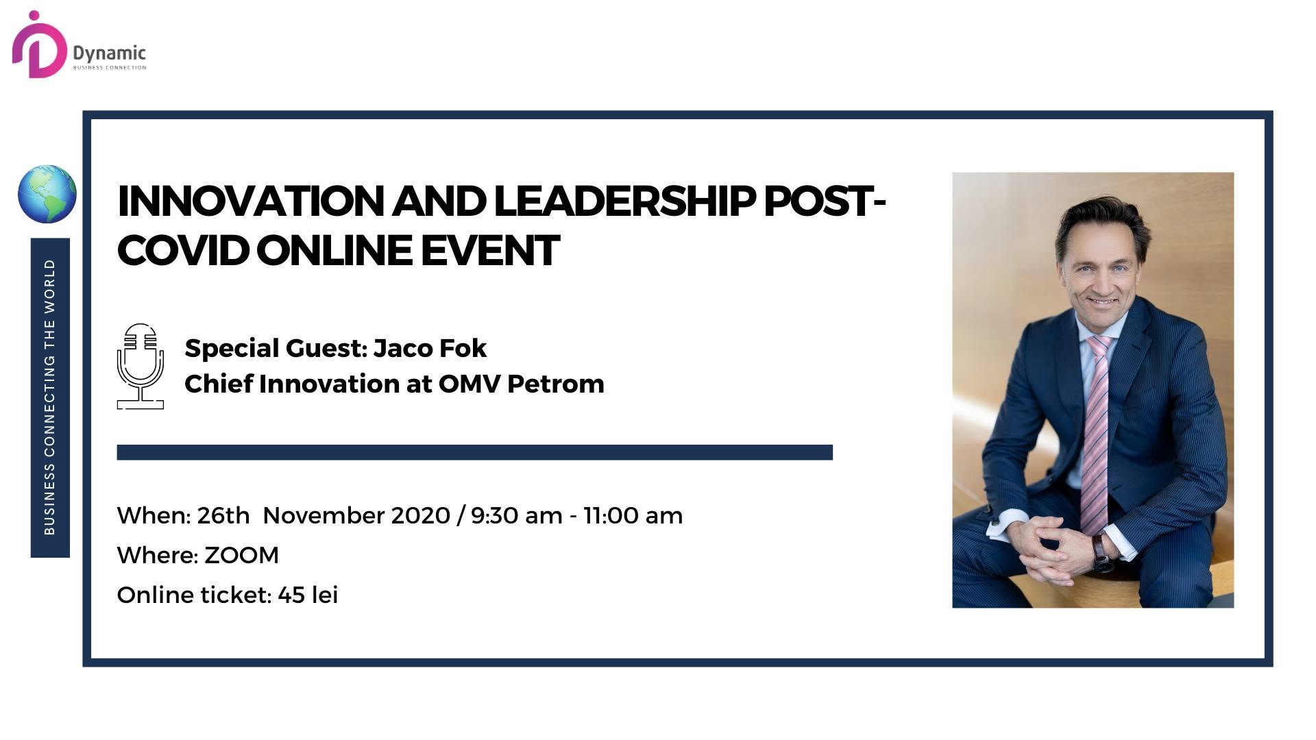 “Innovation and Leadership Post Covid”
