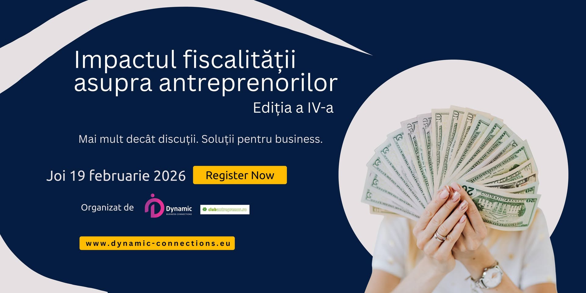 Impactul fiscalității asupra antreprenorilor – Ediția a IV-a