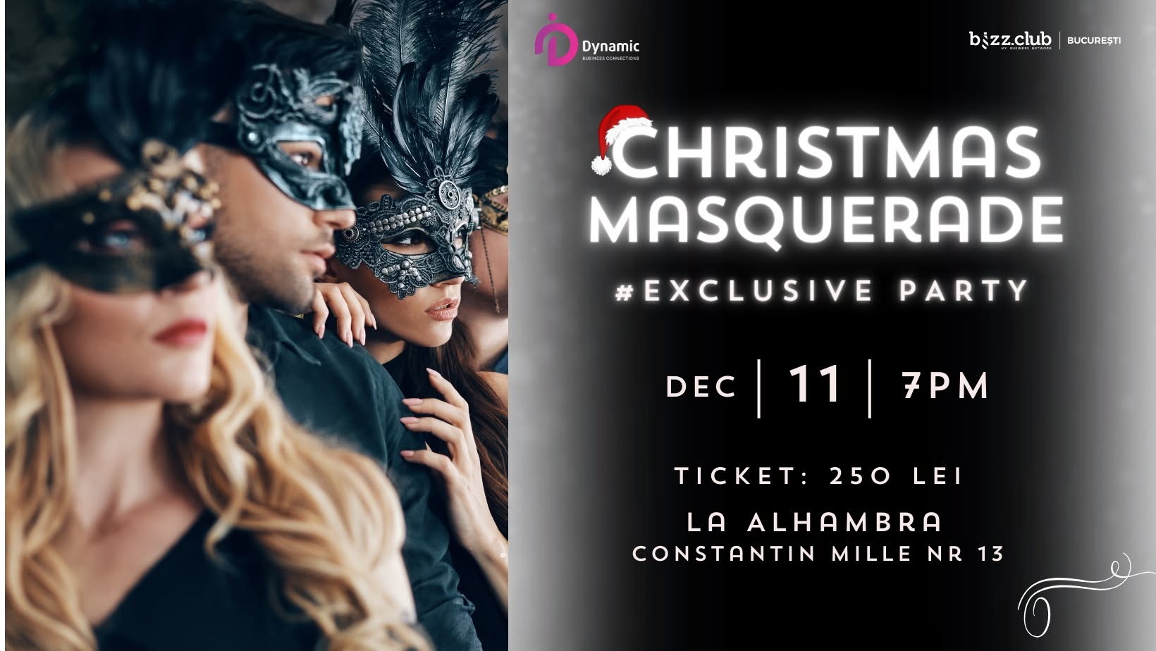Christmas Masquerade Party🎭