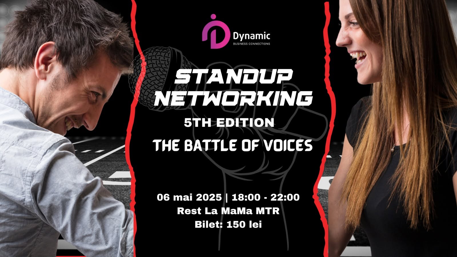 Stand-Up Networking: The Battle of Voices 🎭