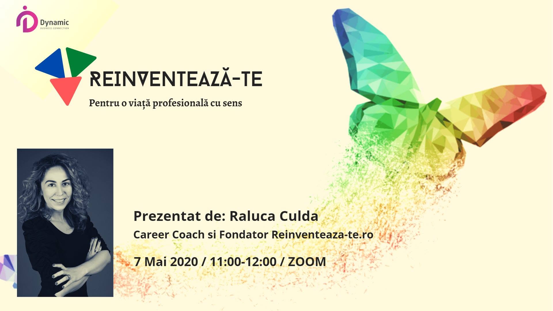 Reinventeză-TE - pentru o viata profesionala cu sens!