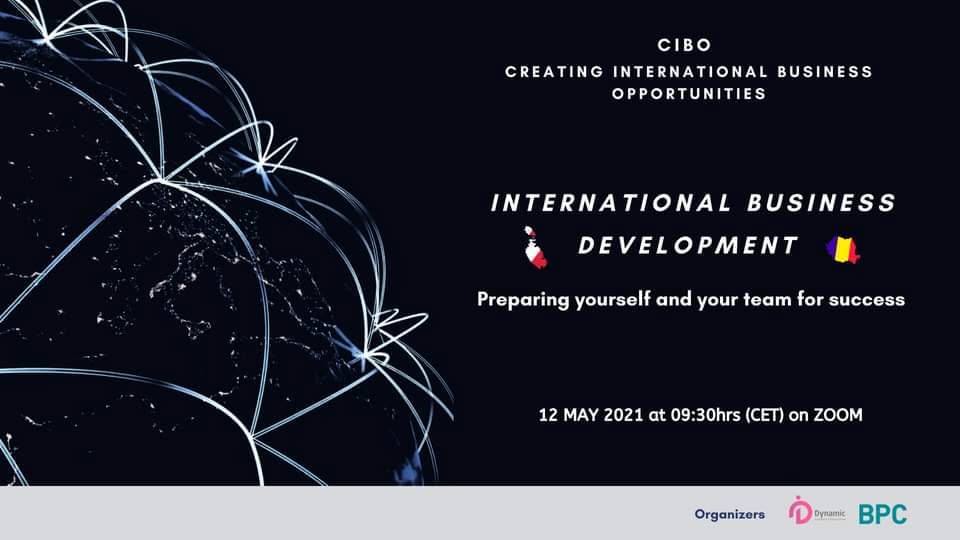 International Business Development - Preparing yourself and your team for success