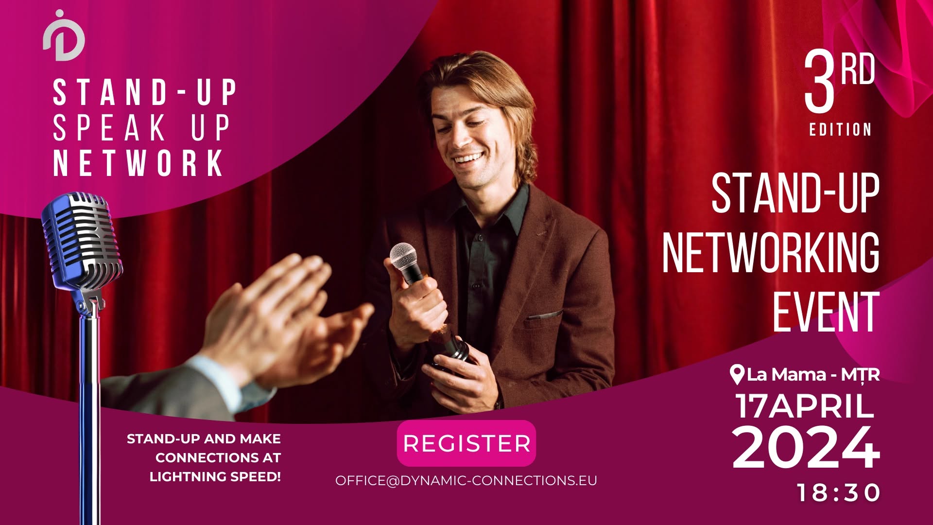 Stand-Up Networking Event // Ediția 3-a