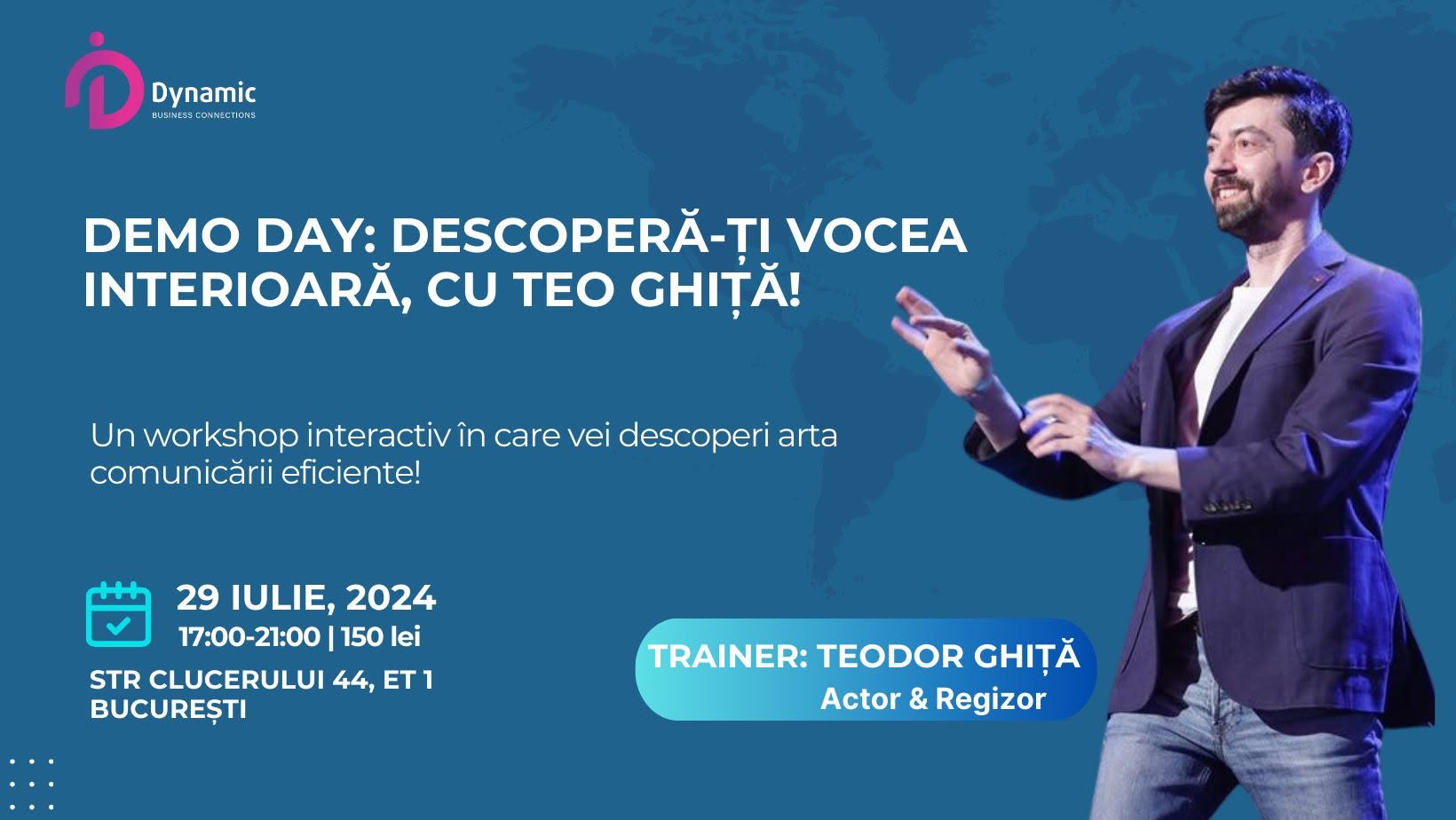 Demo "Descoperă-ți Vocea Interioară" alături de Teodor Ghiță