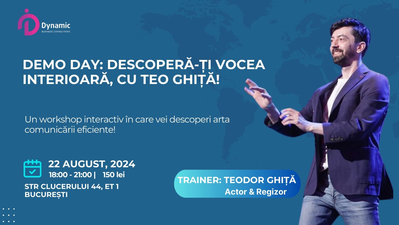 Demo "Descoperă-ți Vocea Interioară" alături de Teodor Ghiță