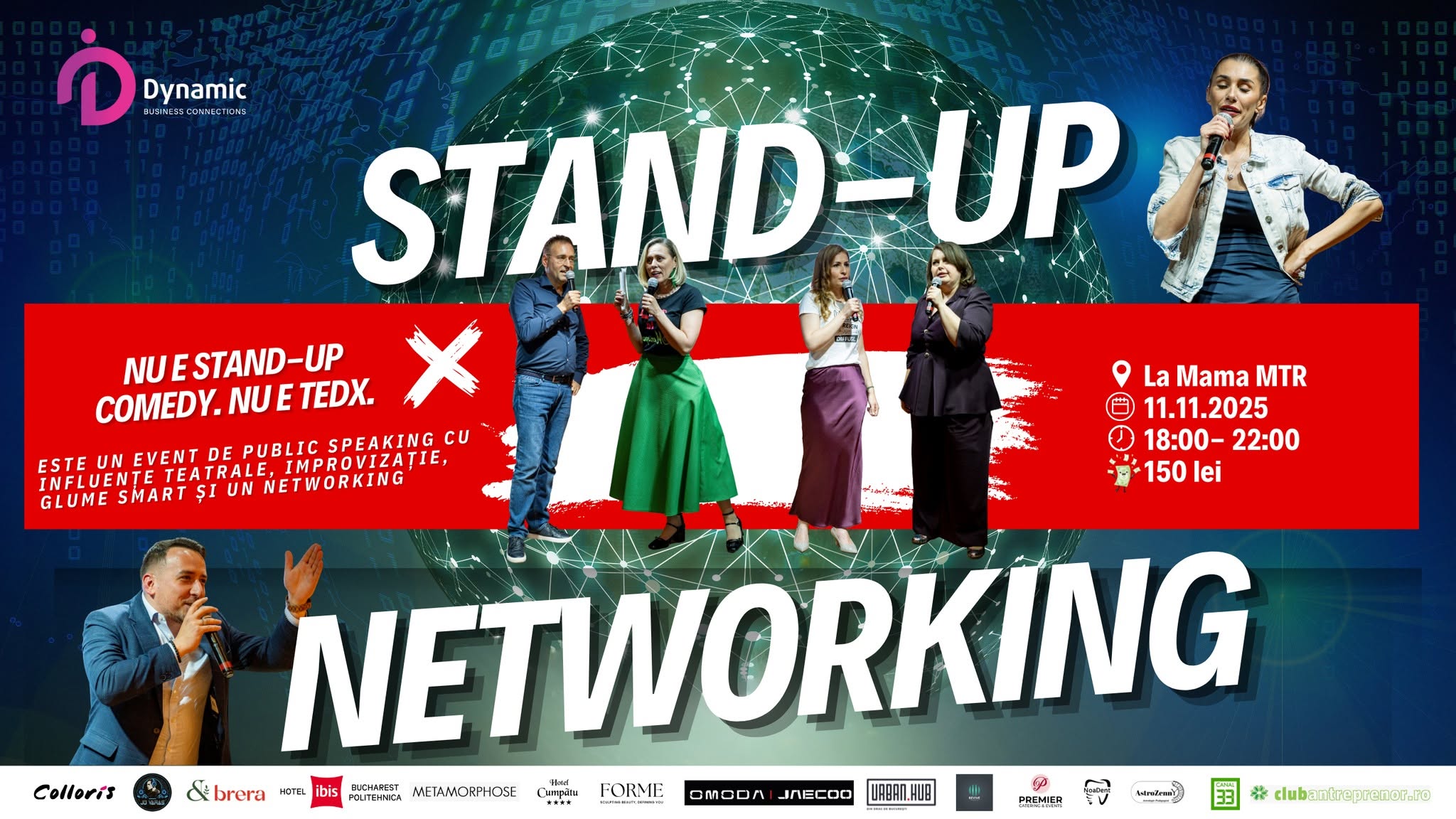 Stand-Up Networking Event, ediția 6
