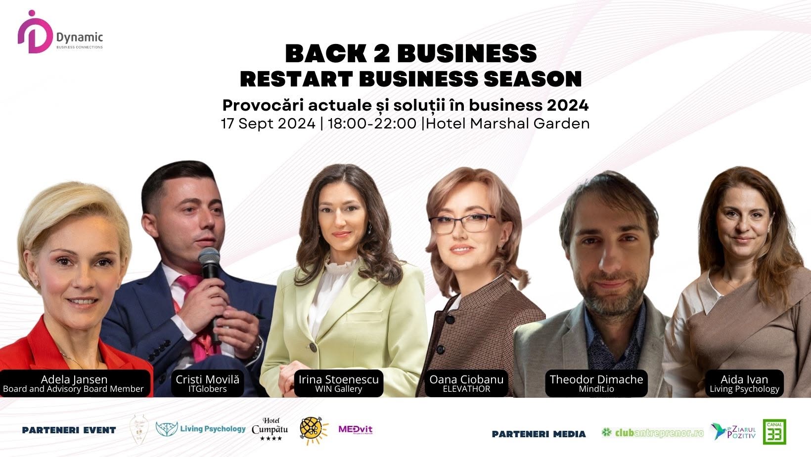 BACK 2 BUSINESS- ReStart Business Season - Provocari actuale si solutii in business