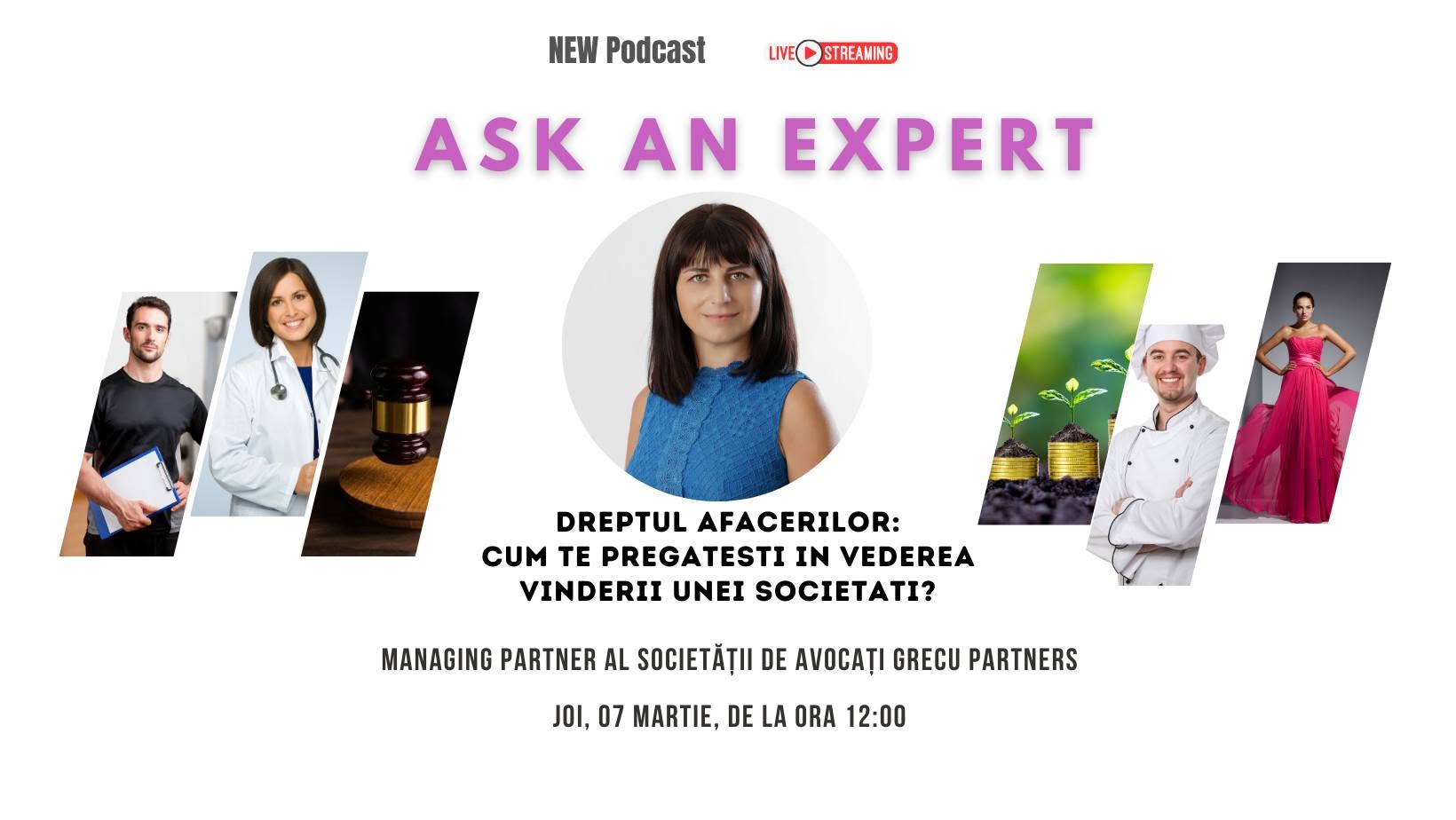 #6 Ask an Expert: Cum te pregătești în vederea vinderii unei societati, cu Elena Grecu