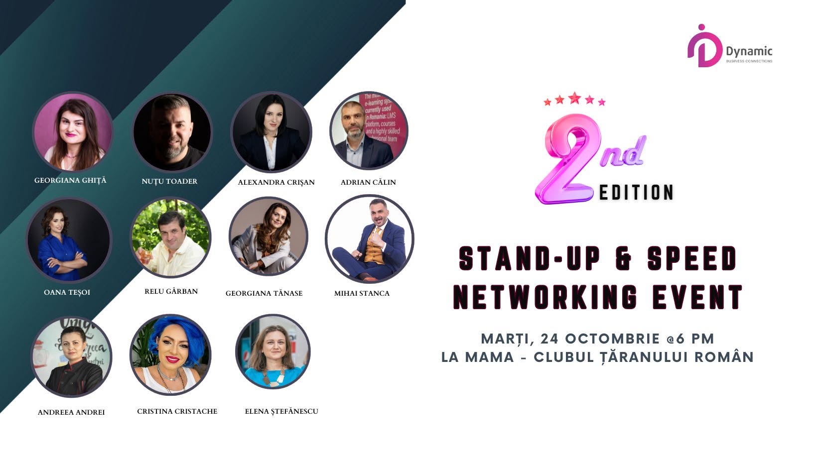 Stand-up & Speed Networking Event